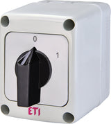 ETI Lastschalter 3p 7,5kW Ein/Aus 16A CS 16 10 PN Komplettgerät IP20 Drehkn