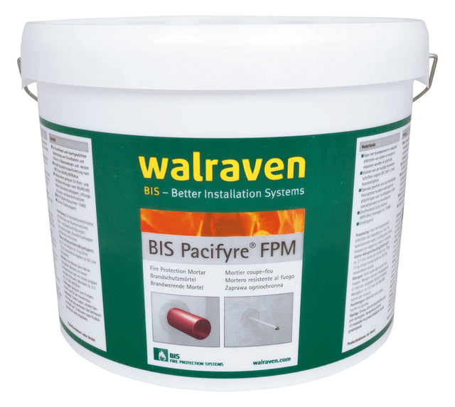 WALRAVEN Brandschutzmörtel Pacifyre FPM Mörtelpulver (A1 bzw. MG III) 15 kg