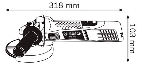 BOSCH-EW Winkelschleifer 720W M14 230V Professional GWS 7-125  125mm 1,9kg