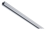 PAULMANN Stromschiene 1ph 1000mm Chr ST 968.33 230V Aufb 18x18mm rechteck