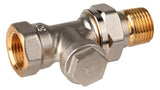 HONEYWELL Rücklaufverschraubung Verafix- Messing, vernickelt, D, 1/2"