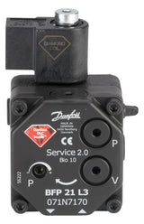 Danfoss Ölbrennerpumpe BFP 21 L 3 mit Magnetventil, Drehrich. re, 24 l/h