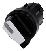 SIEMENS Knebelschalter 2stuf bel.b  22mm 3SU1002-2BF60-0AA0 rechteck 30,9x27,3mm