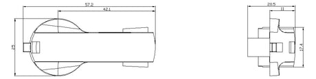 SIEMENS Verbinder 3KC9101-4