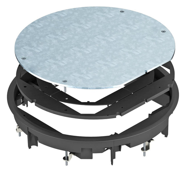 BETTERMANN Zugdoseneinsatz Kst rnd sw ZESR9-2 U12T9011 f.UF-K 5mm trocken