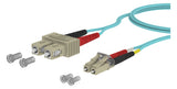 METZ CONNECT LWL-Patchkabel SC-D/LC-D 2m 151J1EOJO20E 50/125 OM3 tk