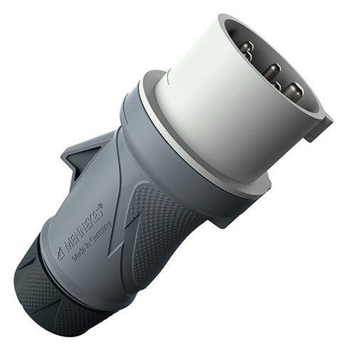MENNEKES CEE-Stecker 5p 32A IP54 500V/sw 13609 1h Schraubkl Kst Verschr