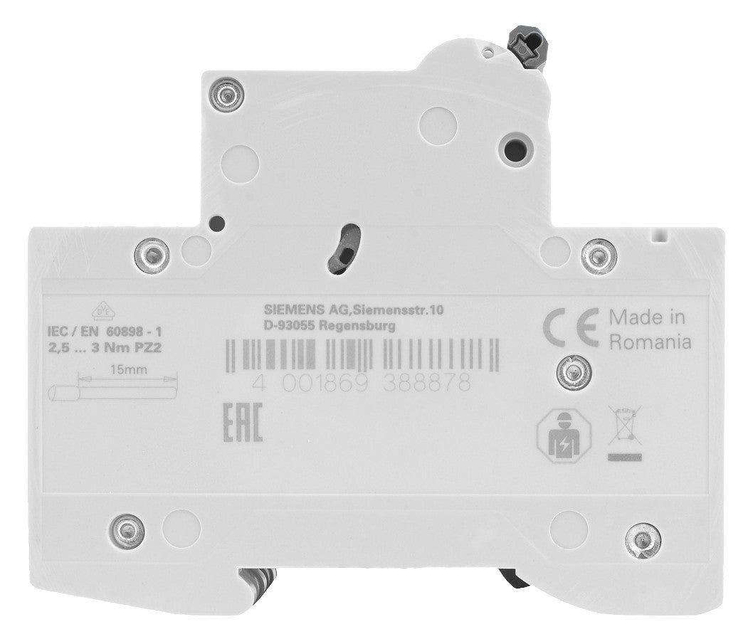 SIEMENS Leitungsschutzschalter UC B 20A 5SL6320-6 3p 400V 3TE 50Hz IP20