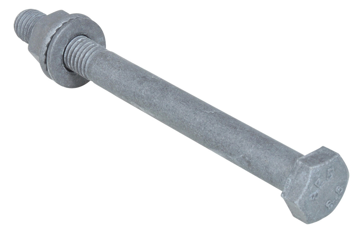 Walraven Verschraubungsset Maxx 3tlg. M12x160 mm Stahl Festigkeitsklasse 8.8 | 614581216