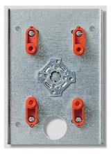 SIEDLE Adapter 1f UP gr ST 84x120x30mm VA/GU 511-0 Diebstahlsich.integrb