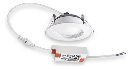 ESYLUX LED-Einbaustrahler 6,5W Konv 1LED ELSA-2 DL 68 OP 100° 500 830 WH ws ws