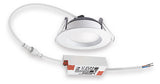 ESYLUX LED-Einbaustrahler 6,5W Konv 1LED ELSA-2 DL 68 OP 100° 500 830 WH ws ws