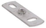 Walraven Grundplatte V2A 1.4301 IG M6 L: 80 4-fach widerstandsgeschw. Mutter | 6707006