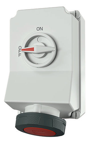 MENNEKES CEE-Schaltersteckdose 5p 63A 6h 5113A 400V/rt IP67 Kst gemischt
