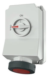 MENNEKES CEE-Schaltersteckdose 5p 63A 6h 5113A 400V/rt IP67 Kst gemischt