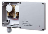 DEVI Raumthermostat 230V 16A Öffner IP65 DTR-E Bimetall