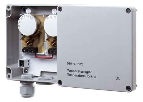 DEVI Raumthermostat 230V 16A Öffner IP65 DTR-E Bimetall
