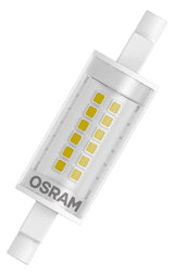 OSRAM LED-Röhrenlampe R7s 6W 2700K ws E LED Slim Line 78 60 300° 7W 827 Cle 806l