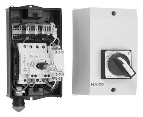MAICO Motorschutzschalter 3p 6,3A/Iu MVS 6 400V m.Geh IP65 thermomagnetisch