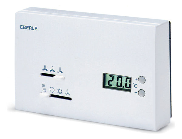EBERLE Raumthermostat 230V 6A Wechsler KLR-E 527 24 IP30 m.Display