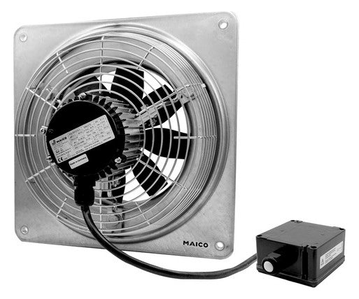 MAICO Ex-Ventilator 1/2  200mm 230V ST Axial EZQ 20/4 E Ex e 440cbm/h 45W IP54