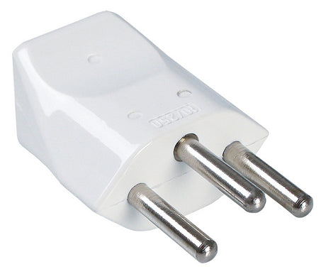 BACHMANN Schutzkontaktstecker 10A 250V 910.275 Kst IP20 ws ger