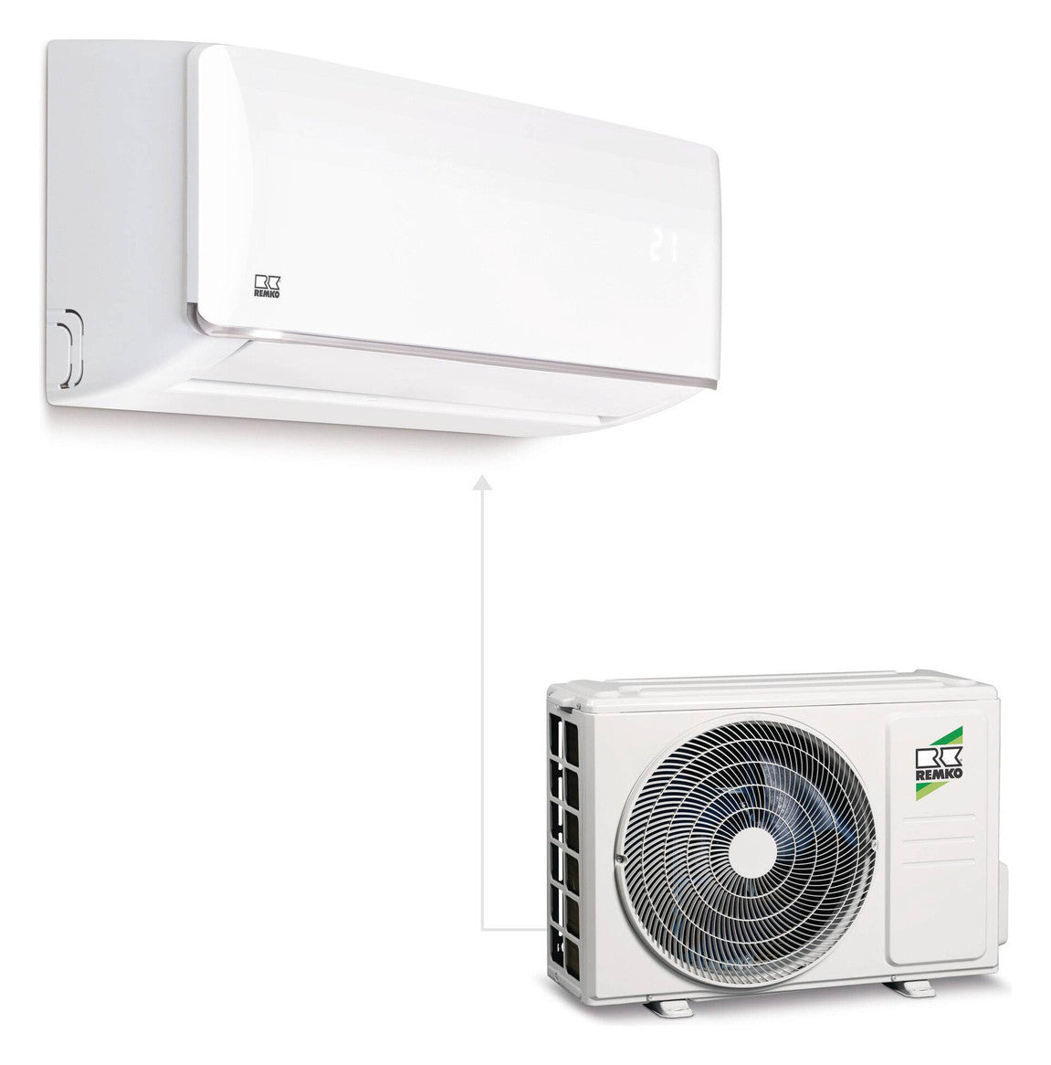 REMKO Single-Split-Klimaanlage 0,8-4,2kW ML 355 ARCTIC 0,8-4,8kW/Heiz 8,2kg R32