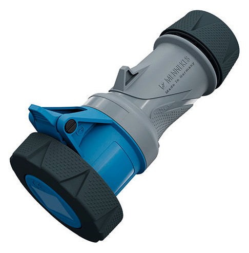 MENNEKES CEE-Kupplung 3p 16A IP67 ger 14620 230V/bl Schraubkl Kst Verschr