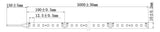 BARTHELME LED-Lichtband 14,4W/m ws 3000K 51541333 80Stk/m IP00 DC 24V