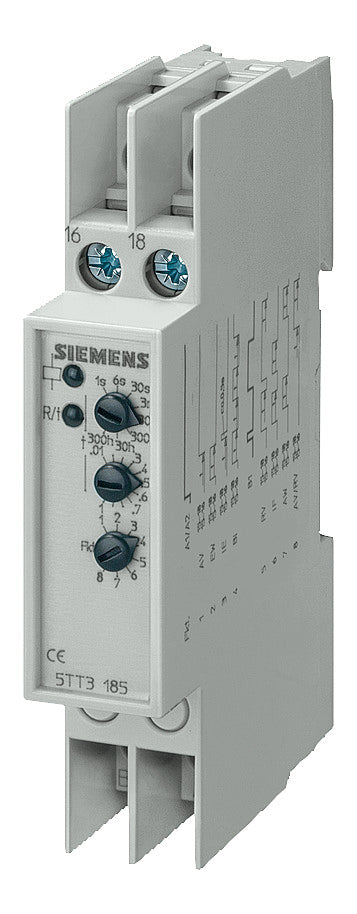 SIEMENS Zeitrelais 12-240V/AC 0.02s-300h 5TT3185 ansprVerz