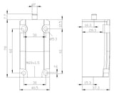 SIEMENS Einzelpositionsschalter 1S 1Ö 1W 3SE5112-0CA00 Metall SichFunkt