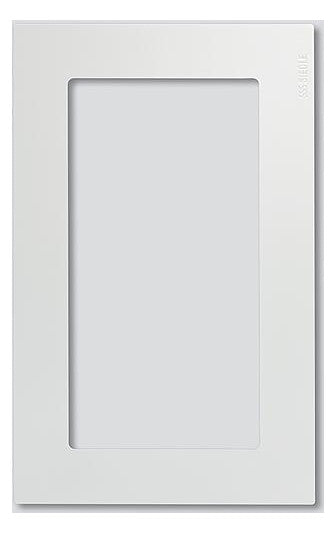 SIEDLE Putzblende 2f AP ws alu Vario VA/NB 611-2/1-0 W 170x270x2mm