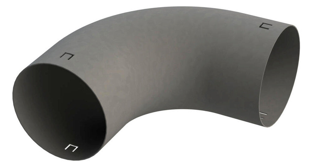 Helios HELIOS-Kurz-Bogen zu flex. Rohrsystem FRS-B 75, 90 Grad | 02994