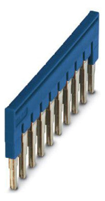 PHOENIX Querverbinder 10p bl steckb isol FBS 10-6 BU 32A m.Berühr.schutz