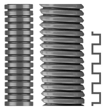 FLEXA Wellschl. kunstst.AD34,5 0233.201.029, grau ROHRFLEX-PA6