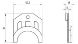 Alre-It Montageklammern JZ-05/6K | C1809536