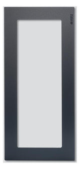 SIEDLE Putzblende 3f AP anthgr VA Vario VA/NB 611-3/1-0 AG 170x370x2mm