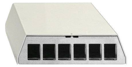 RUTENBECK Patchpanel AP 6Ports Cat6 PP-UM A-6 Ap rw Schirm RAL9010