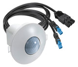 ESYLUX Präsenzmelder 0-360° UP ws IP20 Compact PD-C 360i/8 DUO DALI WAGO WINSTA