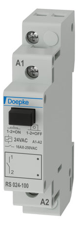 DOEPKE Stromstoßschalter 24VAC 1TE 16A RS 024-100 24V REG mech.Schalt