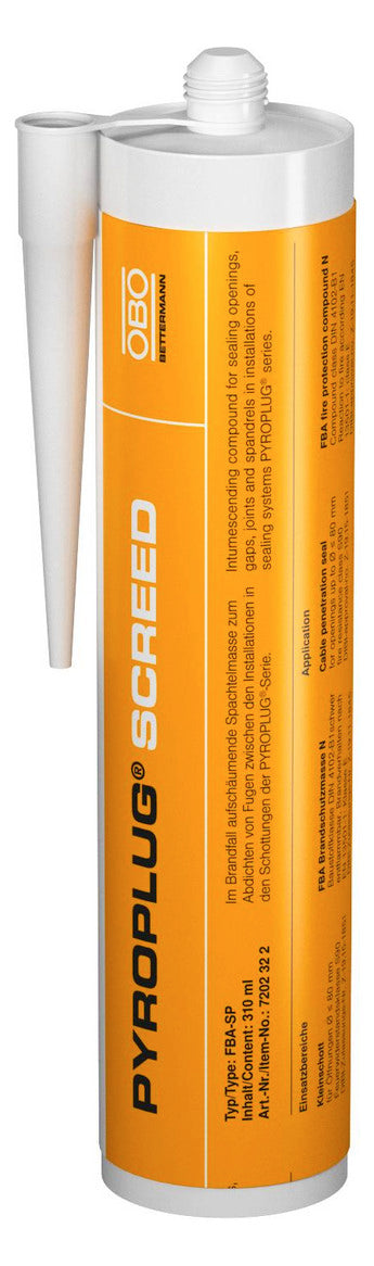 BETTERMANN Brandschutzspachtelmasse PYROPLUG FBA-SP Kartusche 0,31kg