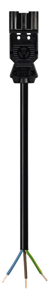 WIELAND Systemverbindung 3p H05VV-F sw GST18I3K1-S 15 30SW 1,5qmm L3000mm