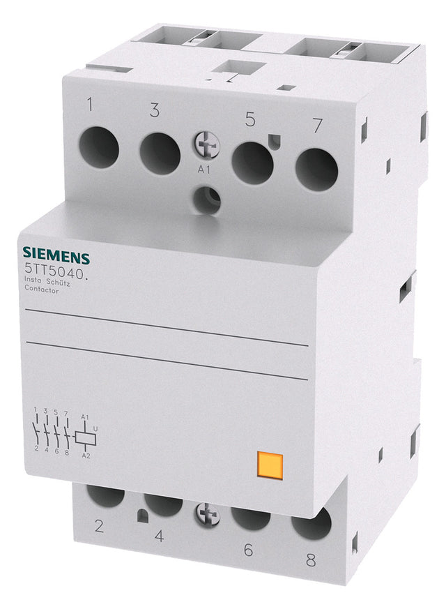 SIEMENS Installationsschütz 40A 230V/AC 5TT5840-0 400V/AC 4S 4000W/AGL 3TE