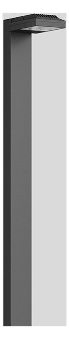 BEGA LED-Wegeleuchte 26,6W IP65 3000K 84477K3 2822lm graphit Holz Gl_strukt