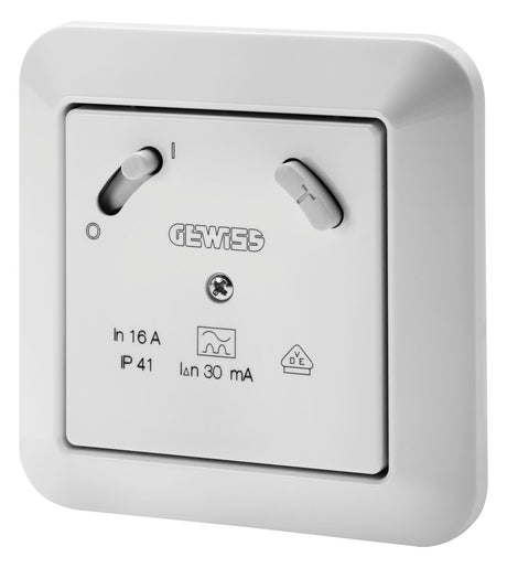 GEWISS FI-Schutzschalter A 1p 230V 16A GW95526 0,03A EB 3kA 0,5kA/stoß
