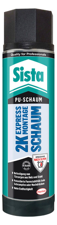 Walraven Montageschaum Sista 2K Express 400ml 2K-PU-Schaum B2 | HE-ITS52