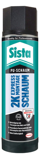 Walraven Montageschaum Sista 2K Express 400ml 2K-PU-Schaum B2 | HE-ITS52