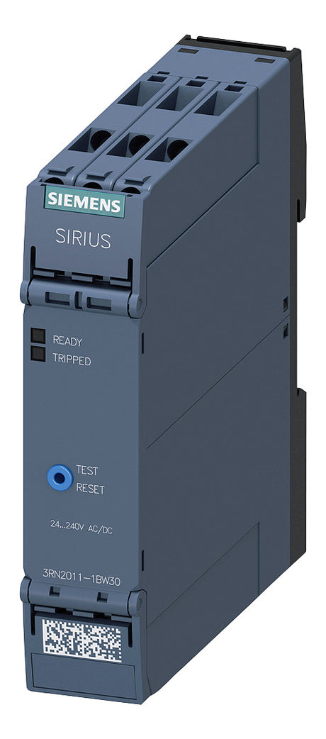 SIEMENS Thermistorrelais 1f 2W abn.Klemm 3RN2011-1BW30 ext.Reset
