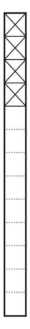 SIEDLE Kommunikations-Säule alu freisteh KSF 613-4 AG anthgr 4mod 211x1344x203mm
