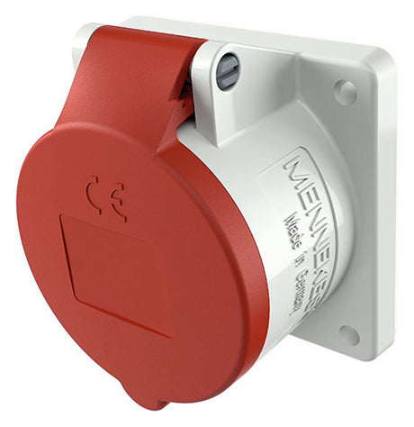 MENNEKES CEE-Anbausteckdose 5p 16A 6h 3385 400V/rt IP44 schraubl.Kl ger Kst
